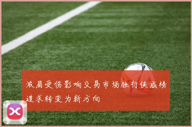 浓眉受伤影响交易市场独行侠成绩追求转变为新方向